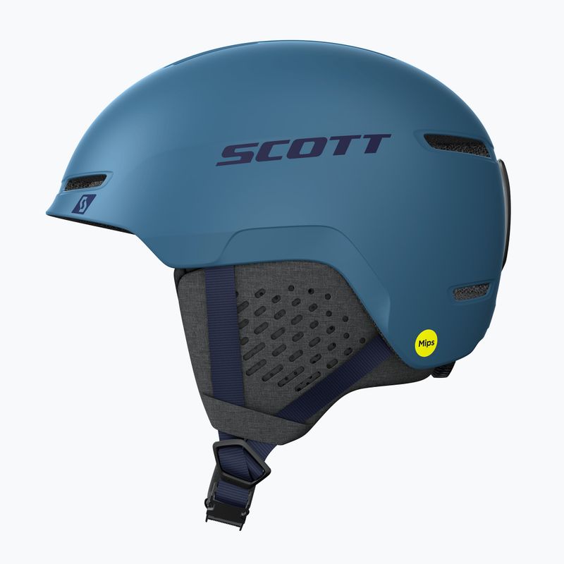 SCOTT Track Plus síbukósisak egyszínű kék 2