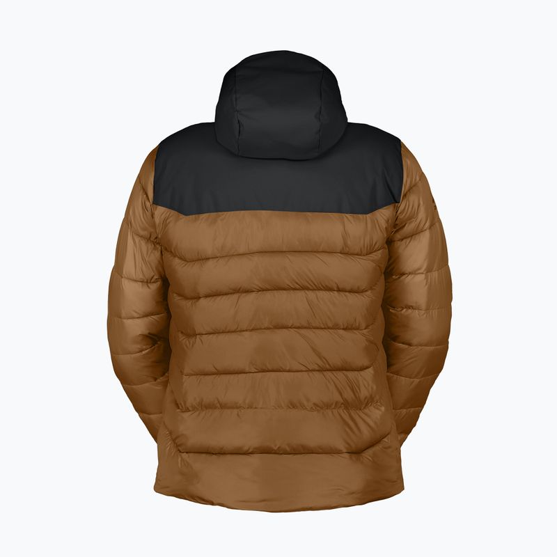 Férfi bélelt kabát SCOTT Insuloft Warm black/bread brown 2