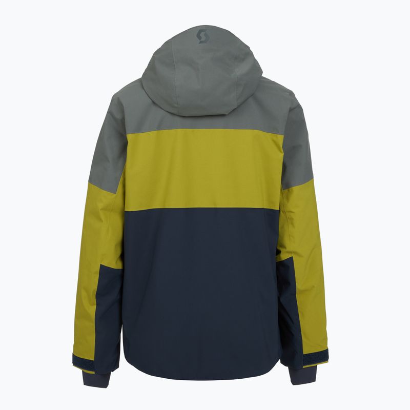 Férfi síkabát SCOTT Ultimate Dryo 10 shadow grey/meadow green 2