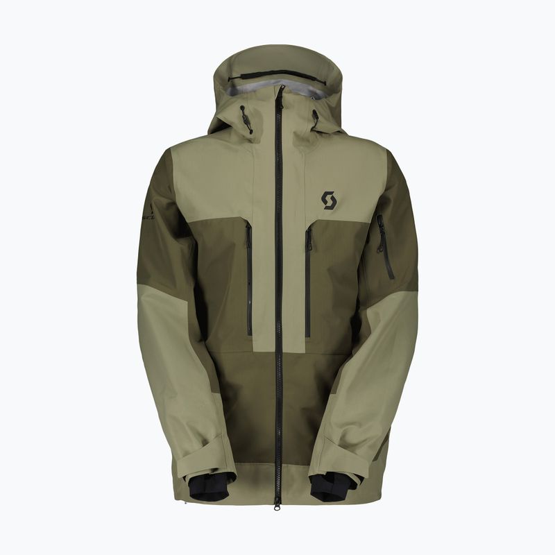 Férfi síkabát SCOTT Vertic Ripstop 3L dust grey/douglas green