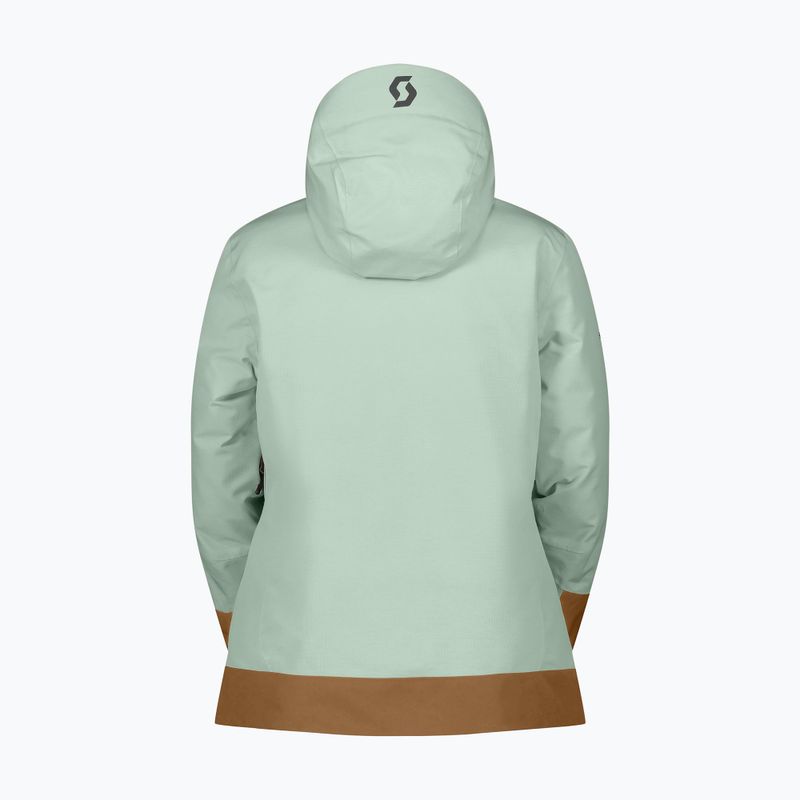 Női síkabát SCOTT Ultimate Dryo Tech fresh green/bread brown 2