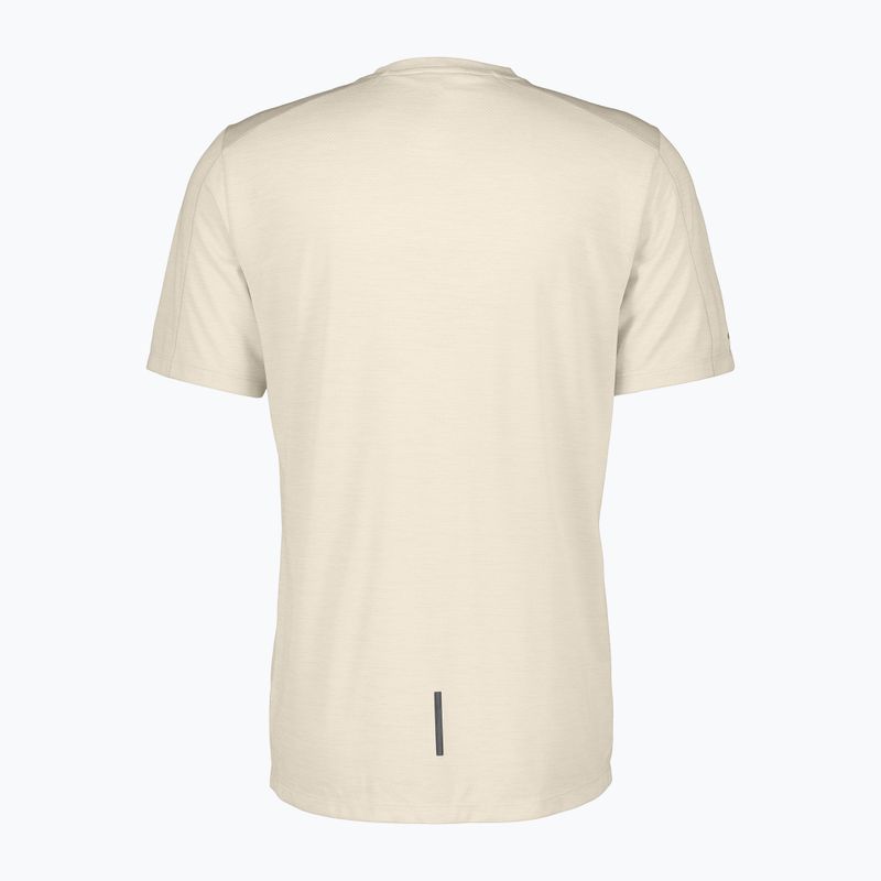 Férfi futópóló SCOTT Endurance Lt pamut fehér 2