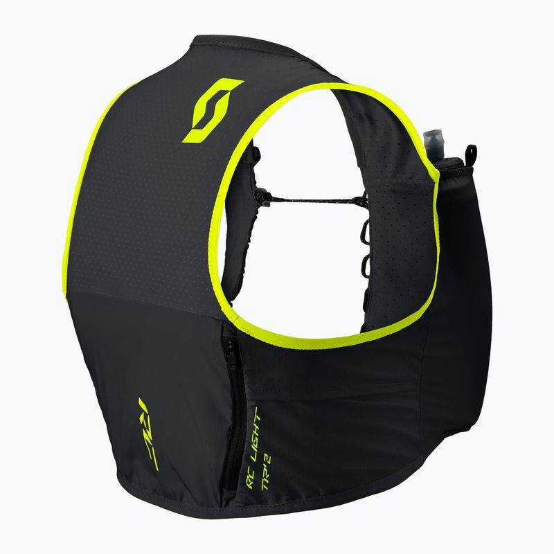 Futó mellény SCOTT RC Light Tr'2 Hidratációs csomag fekete/biztonsági sárga 2