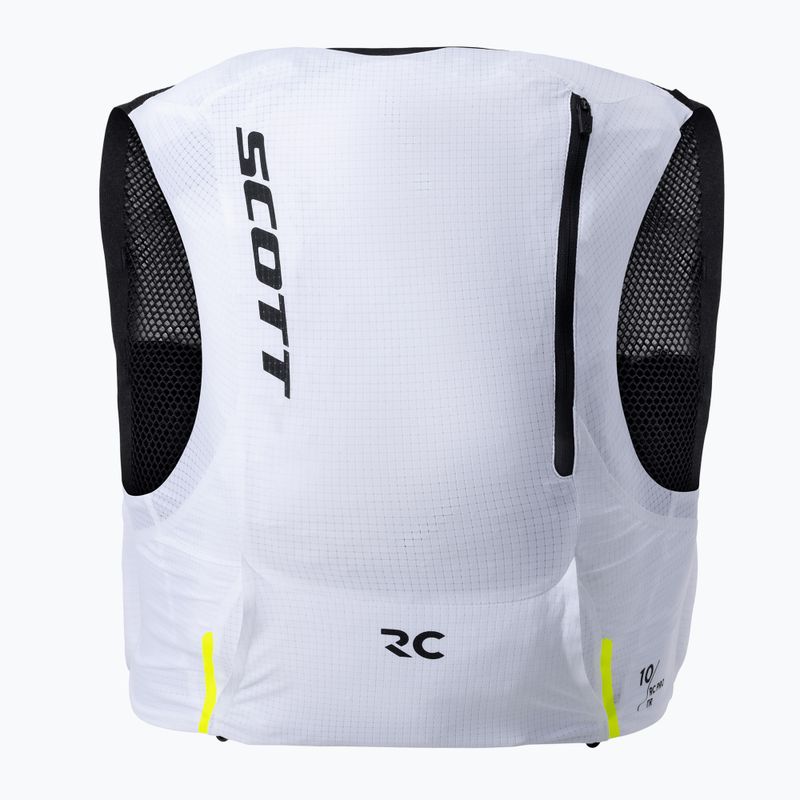 SCOTT RC Pro Tr'10 Hidratációs futómellény fehér/fekete 2