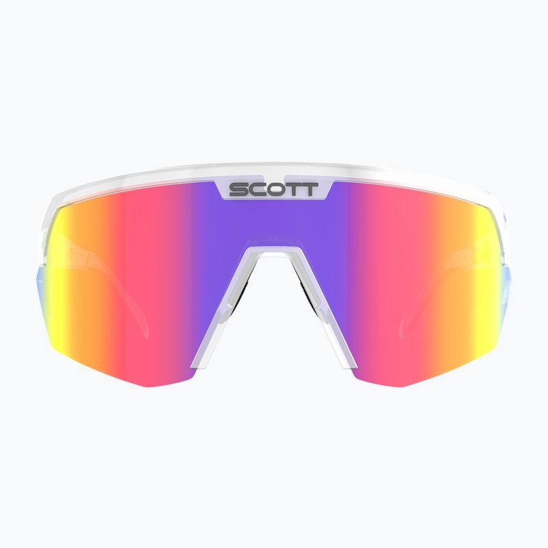 SCOTT Sport Shield áttetsző/teal króm napszemüveg 2