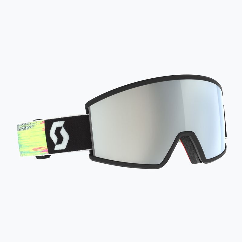 Síszemüveg SCOTT Ambit Compact black/neon yellow/amp white chrome 5