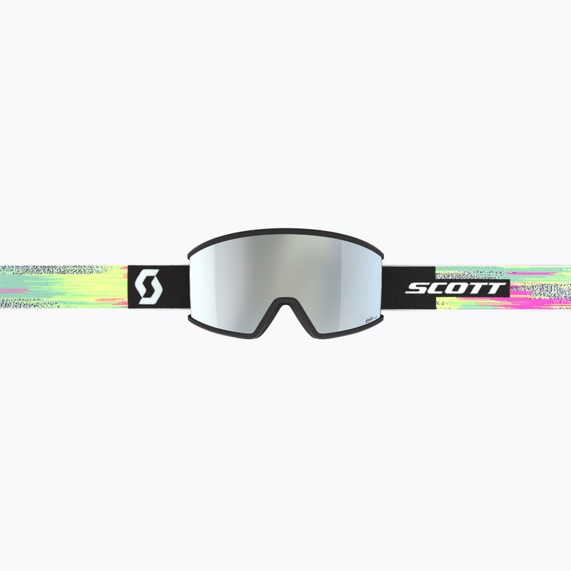 Síszemüveg SCOTT Ambit Compact black/neon yellow/amp white chrome 6