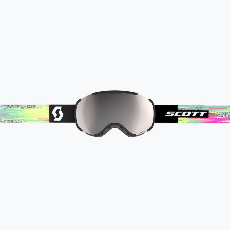 Síszemüveg SCOTT Faze II black/neon yellow/amp silver chrome 2