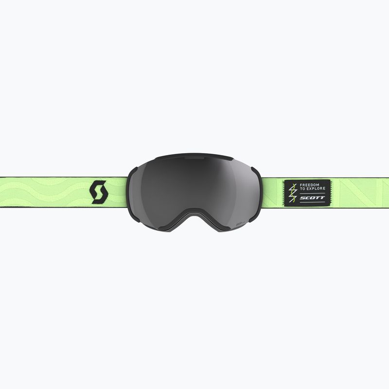 Síszemüveg SCOTT Faze II glow green/amp black chrome 6