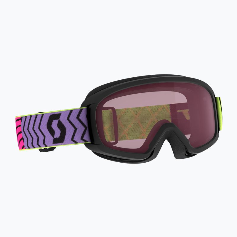 Gyerek sí szemüveg SCOTT Witty SGL purple/neon pink/enhancer