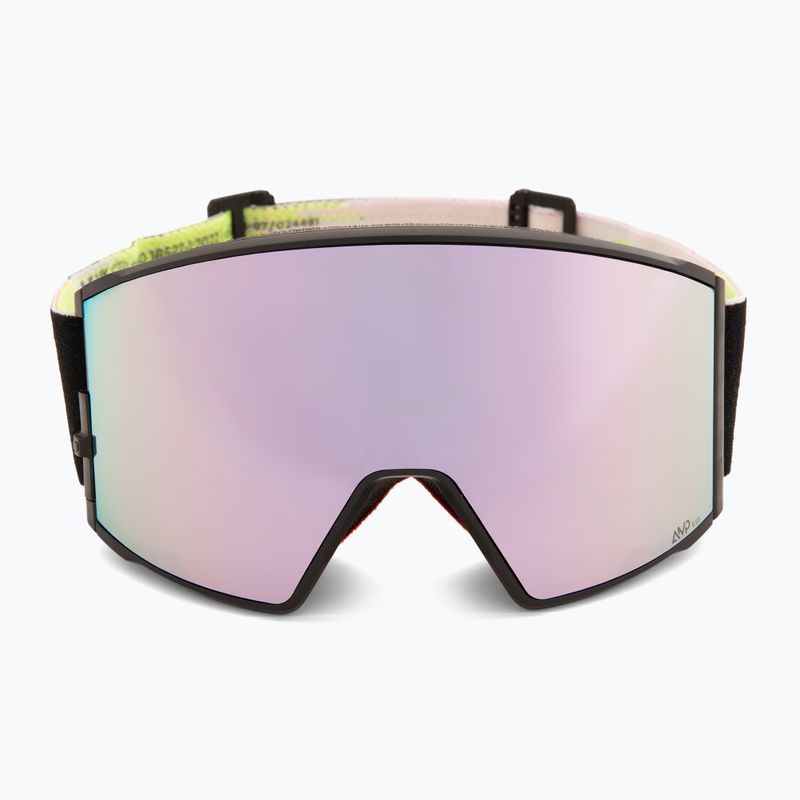 Síszemüveg SCOTT React black/neon yellow/amp lavender chrome 3