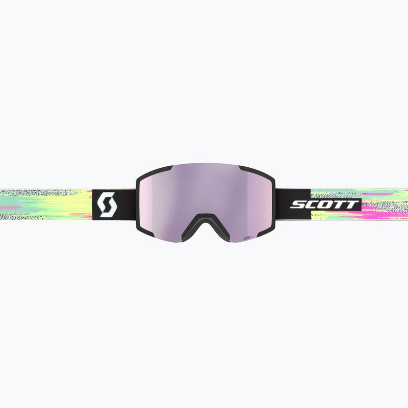 Síszemüveg SCOTT Shield black/neon yellow/amp lavender chrome 2