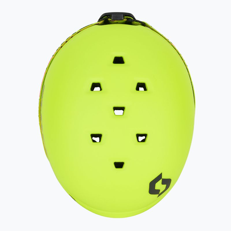 Gyerek sísisak SCOTT Keeper 2 + síszemüveg Witty neon yellow 6