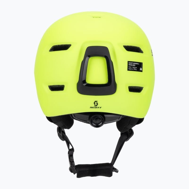 Gyerek sí sisak SCOTT Keeper 2 neon yellow 4