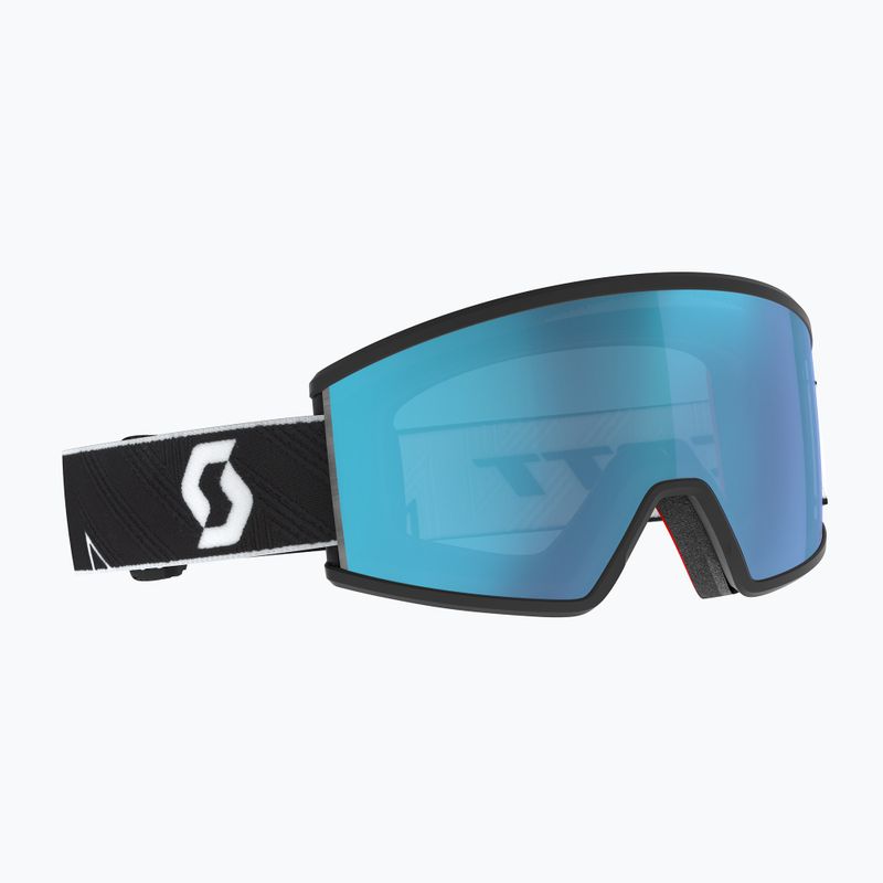 Síszemüveg SCOTT Ambit Compact black/white & aurora green chrome 5