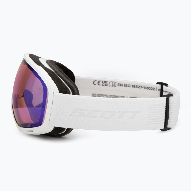 Síszemüveg SCOTT Unlimited II OTG mineral white/amp illuminator blue chrome 4