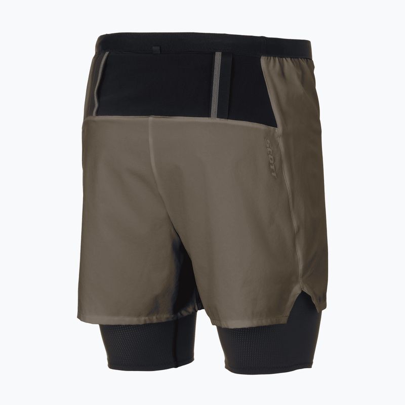 Férfi futóshort SCOTT Hybrid Endurance Tech wood grey/black 2