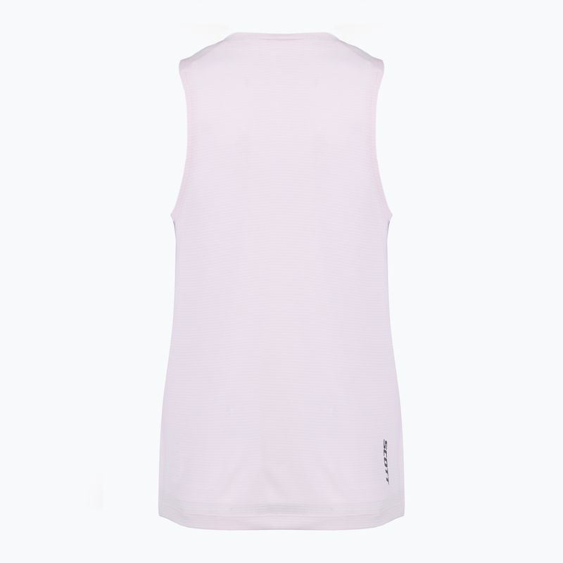 Női futópóló SCOTT Endurance LT Tank bliss pink 2