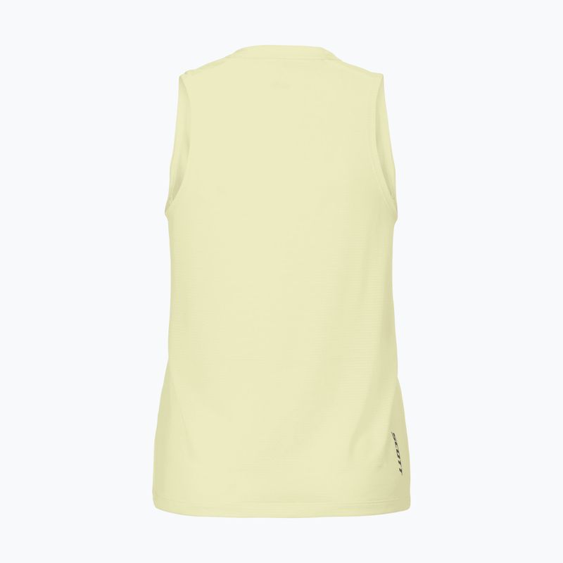 Női futó póló SCOTT Endurance LT Tank pastel yellow 2