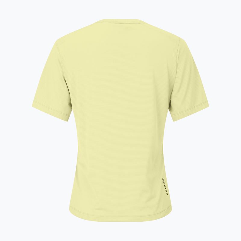 Női futópóló SCOTT Endurance LT Tee pastel yellow 2