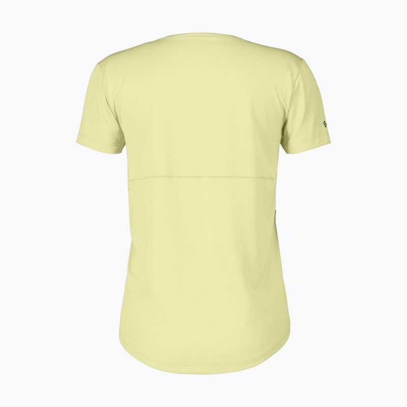 Női futó póló SCOTT Endurance Tech pastel yellow 2