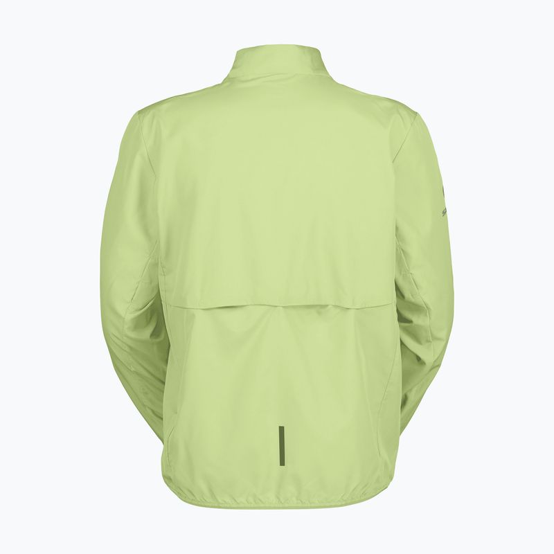 Férfi futókabát SCOTT Endurance Tech Windbreaker acid yellow 2