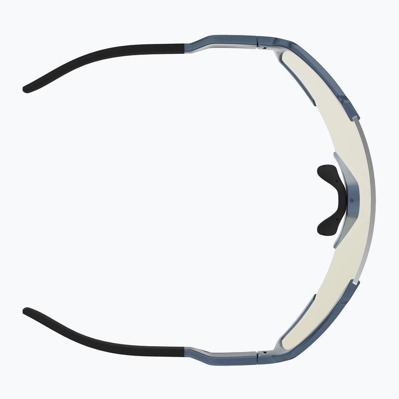 Napszemüveg SCOTT Shield metallic blue/amp white chrome 4