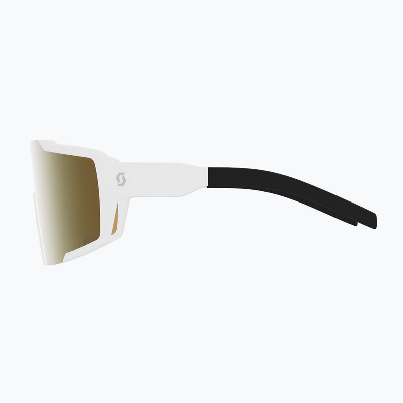 Napszemüveg SCOTT Shield LS white matte/amp ls gold chrome 3