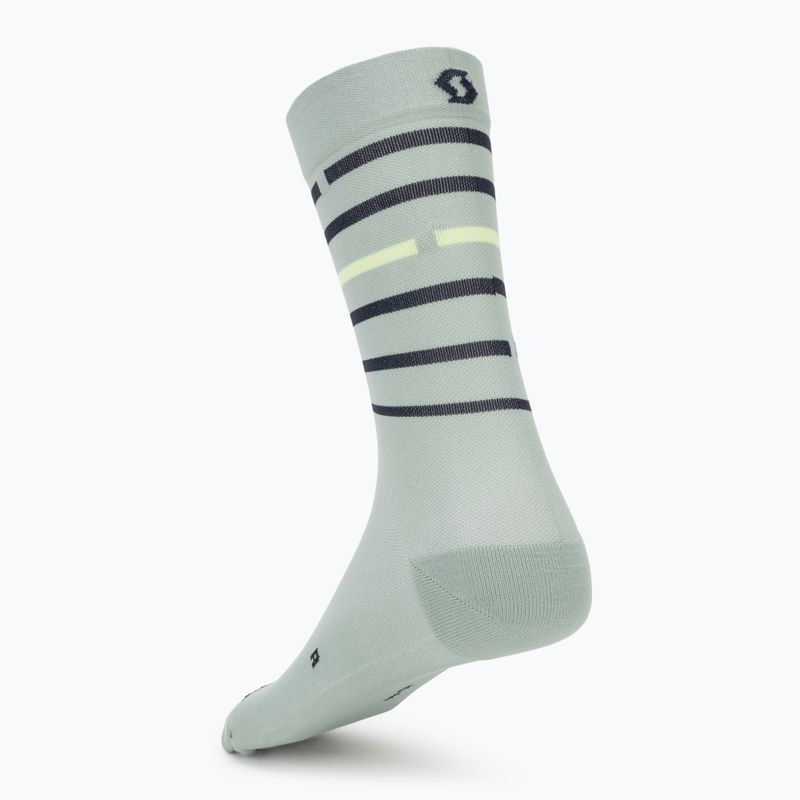 Zokni SCOTT Rings Crew spray grey 2