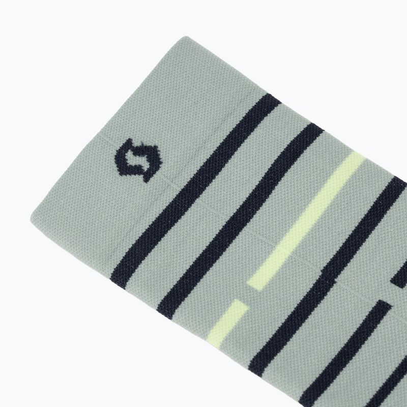 Zokni SCOTT Rings Crew spray grey 3