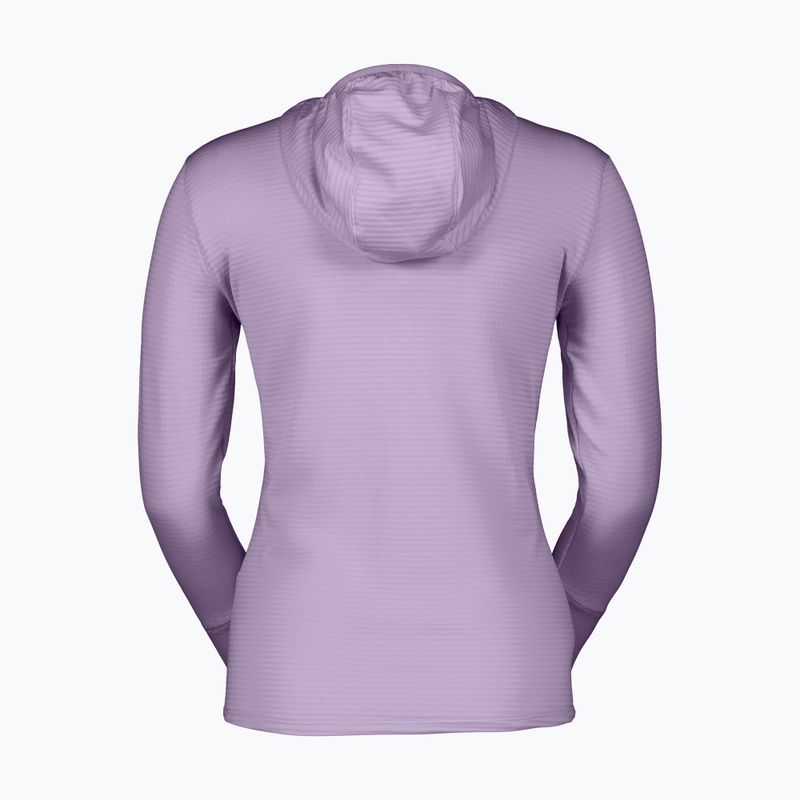 Női polár pulóver SCOTT Defined Light Hoody sherbet purple 2