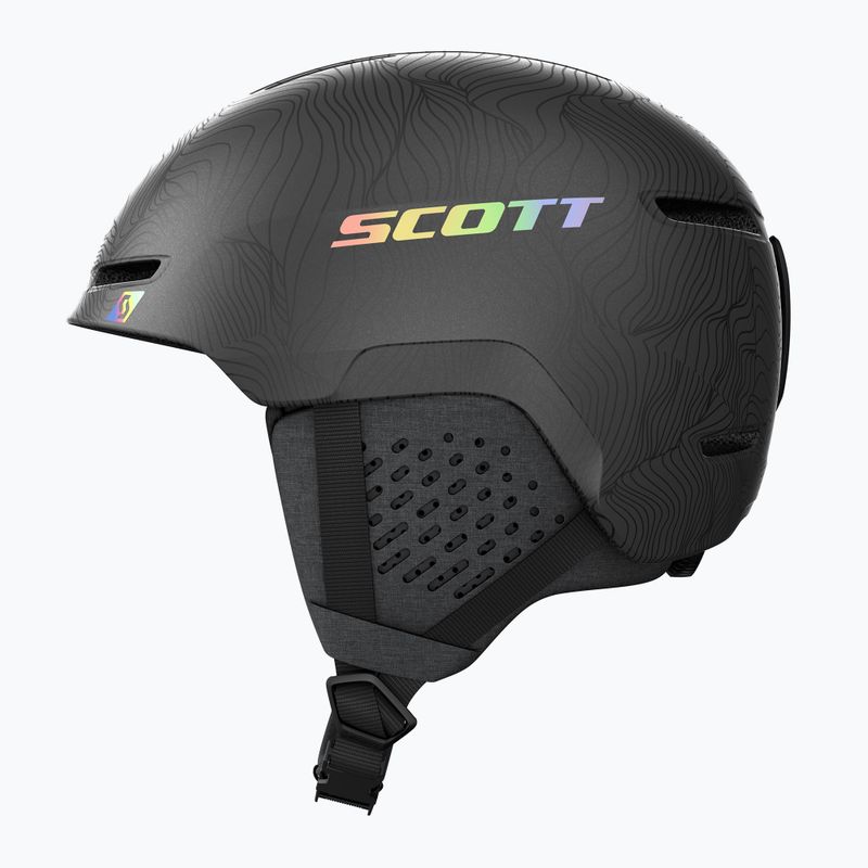 Sísisak SCOTT Track granite black/holo silver 2