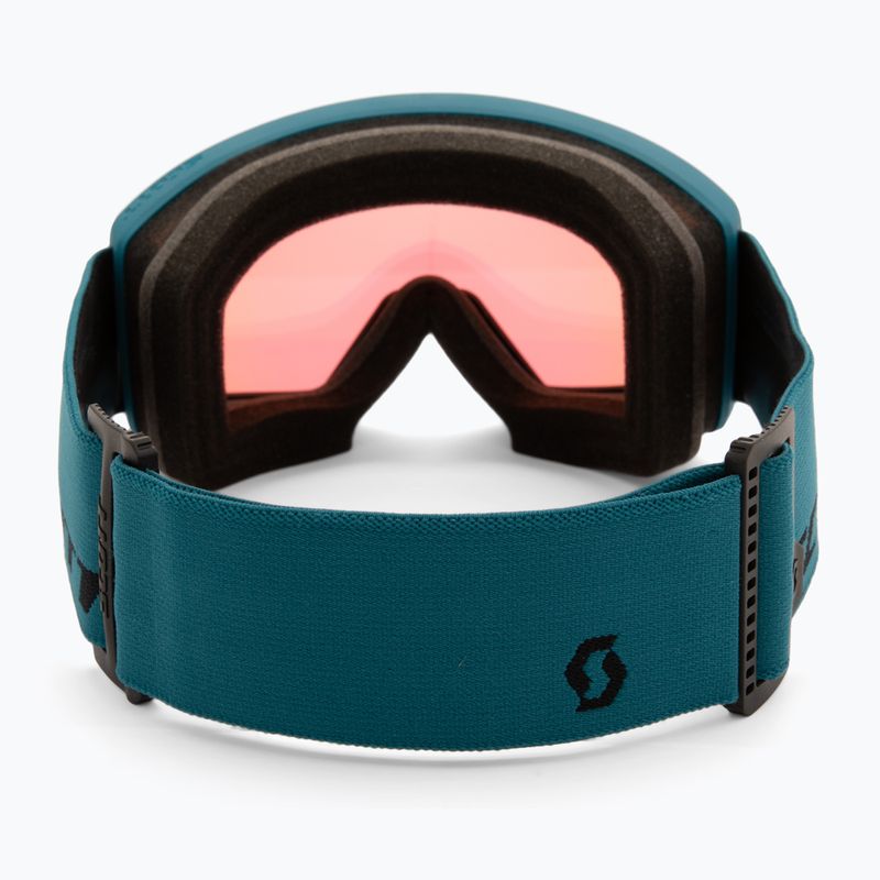 Síszemüveg SCOTT Trace Pro petrol green/green chrome 3