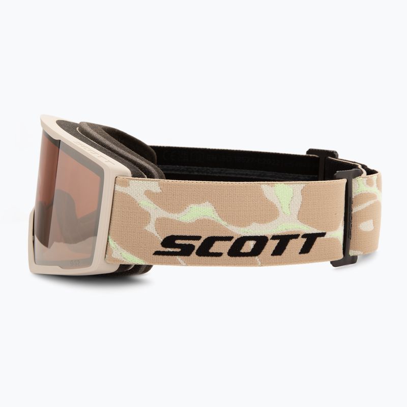 Síszemüveg SCOTT Trace Pro mojave beige/silver chrome 4