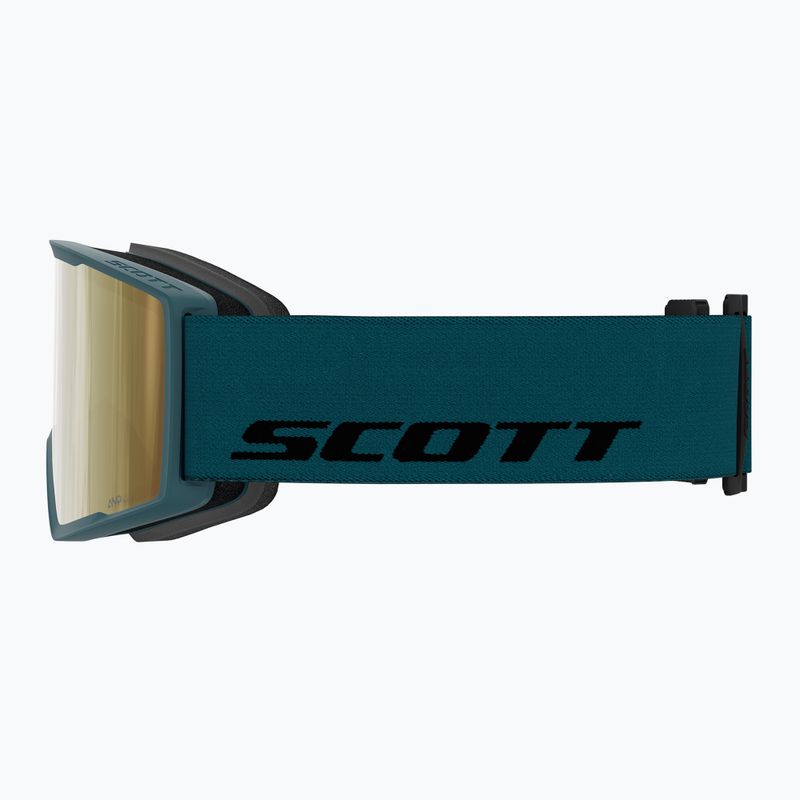 Síszemüveg SCOTT Trace Pro Light Sensitive petrol green/amp ls cinnamon chrome 2
