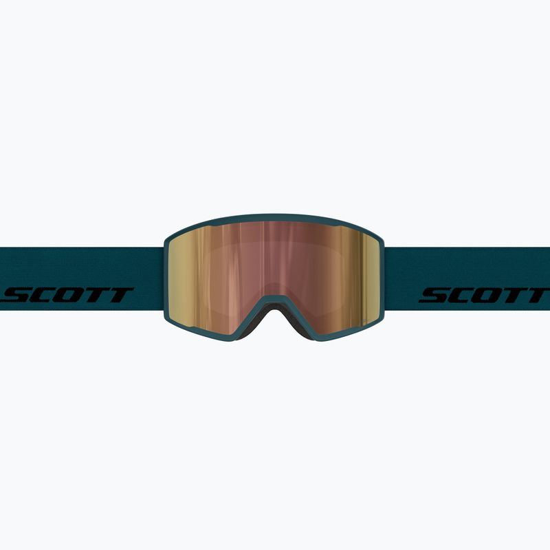 Síszemüveg SCOTT Trace Pro Light Sensitive petrol green/amp ls cinnamon chrome 3