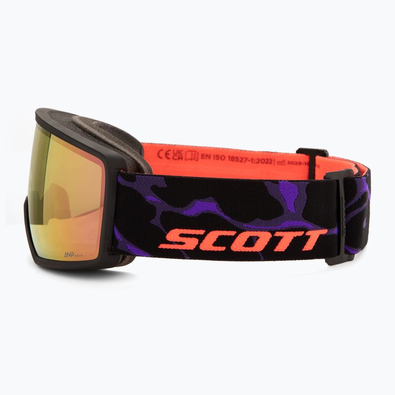 Síszemüveg Scott Neo Light Sensitive S1-3 black/purple/amp ls cinnamon chrome 4