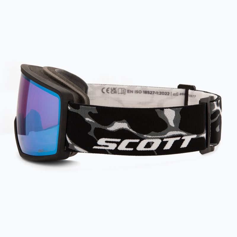 Síszemüveg Scott Neo Light Sensitive S2-4 granite black/white/amp ls blue chrome 4