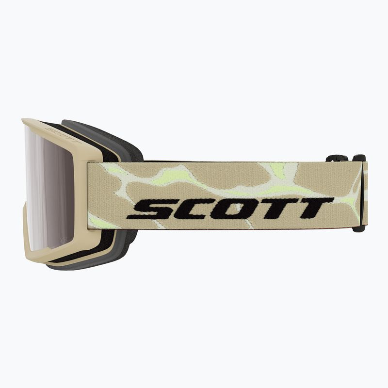 Síszemüveg SCOTT Trace Pro Compact mojave beige/silver chrome 2