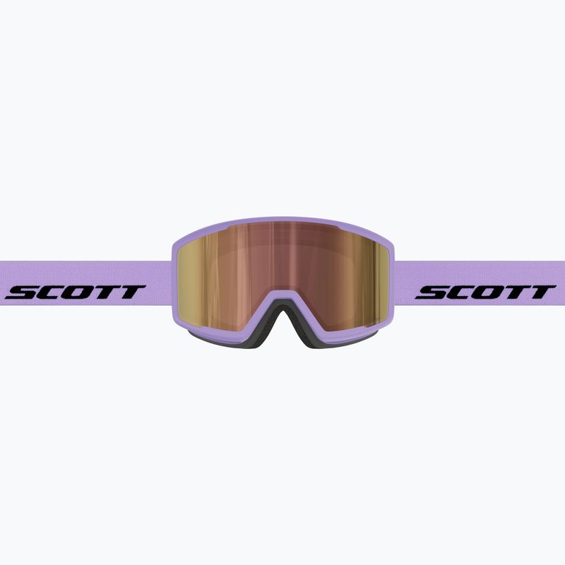 Síszemüveg SCOTT Trace Pro Compact Light Sensitive S1-3 sherbet purple/black/amp ls cinnamon chrome 4