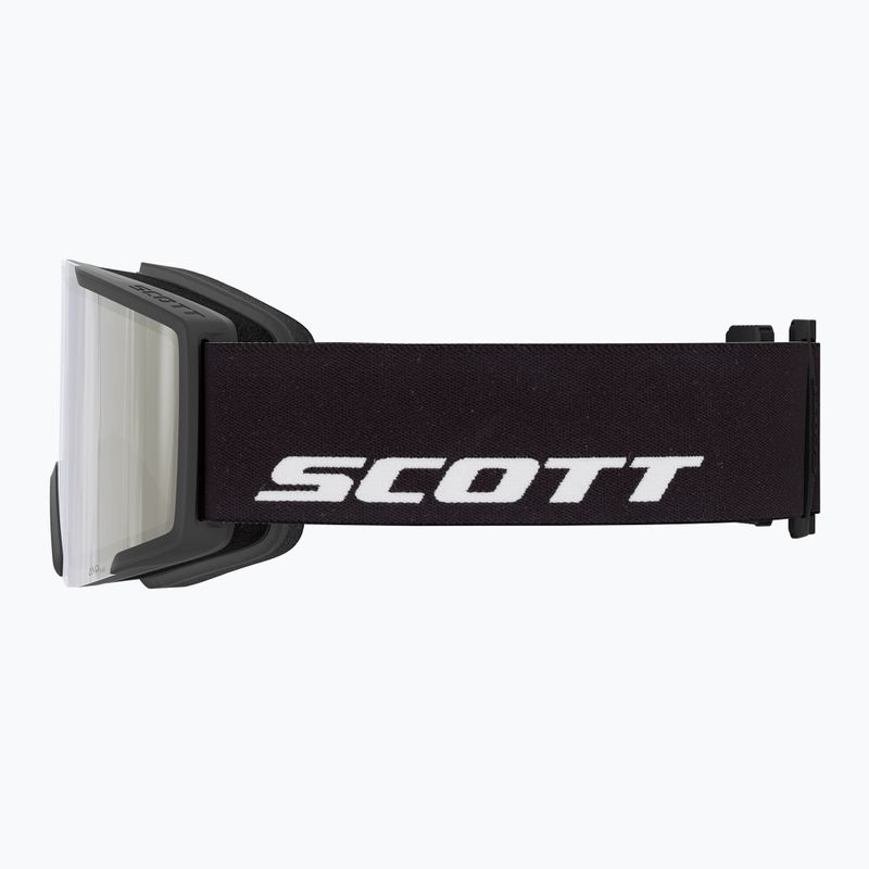 Síszemüveg SCOTT Shield black/amp white chrome 2