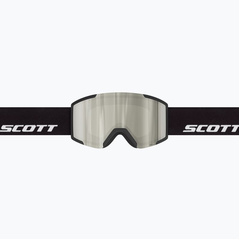 Síszemüveg SCOTT Shield black/amp white chrome 4