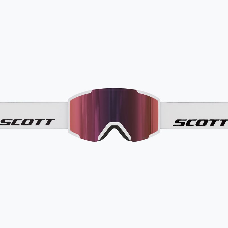 Síszemüveg SCOTT Shield white/amp red chrome 4