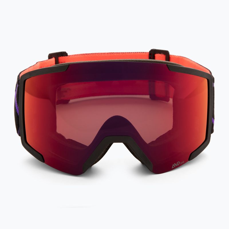 Síszemüveg SCOTT Shield black/amp red chrome 2