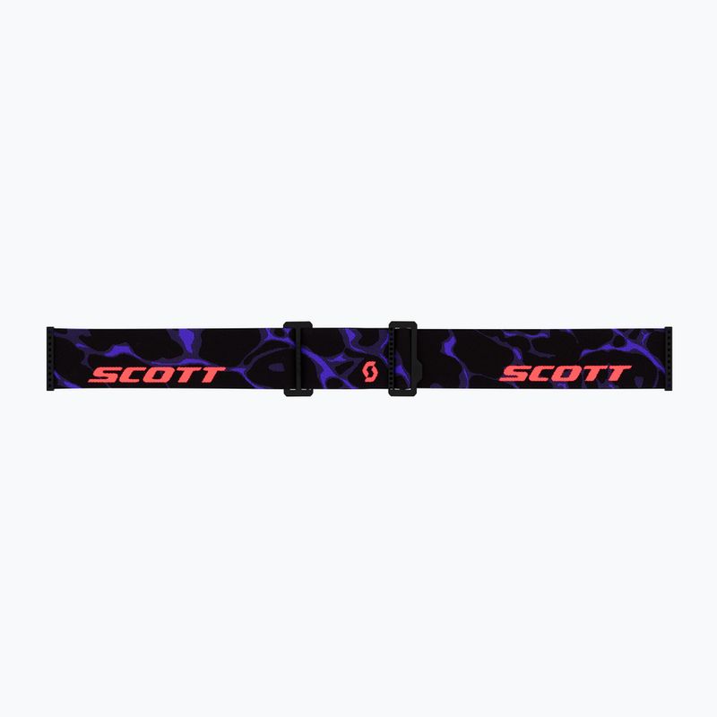 Síszemüveg SCOTT Shield LS black/purple/cinnamon chrome 5