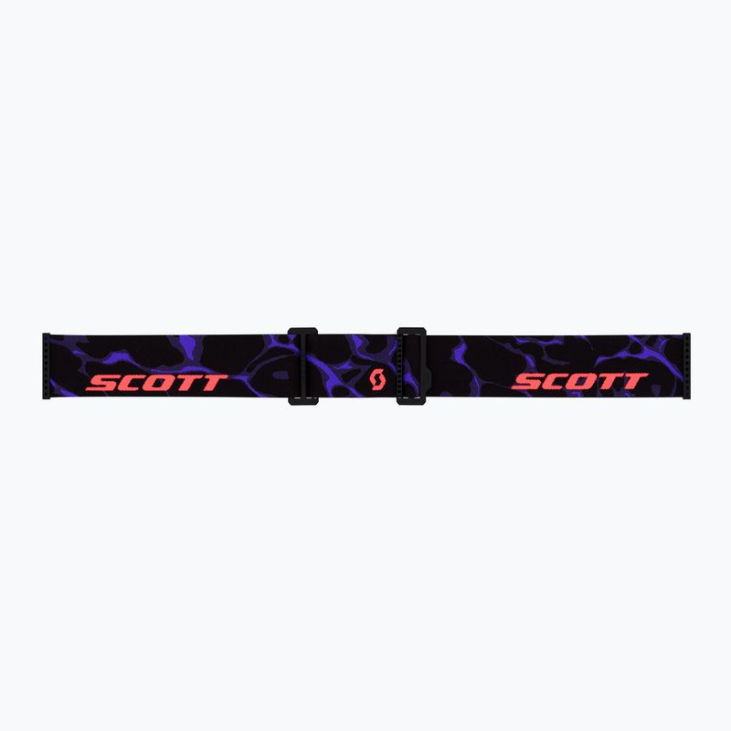 Síszemüveg SCOTT Shield LS black/purple/amp ls cinnamon chrome 5