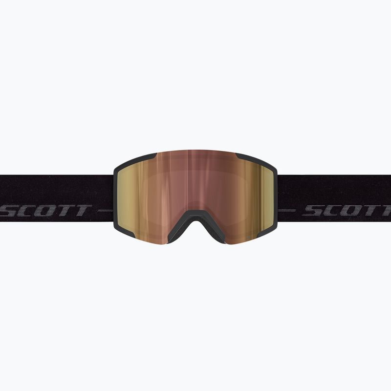 Síszemüveg SCOTT Shield LS black/fog grey/amp ls cinnamon chrome 3