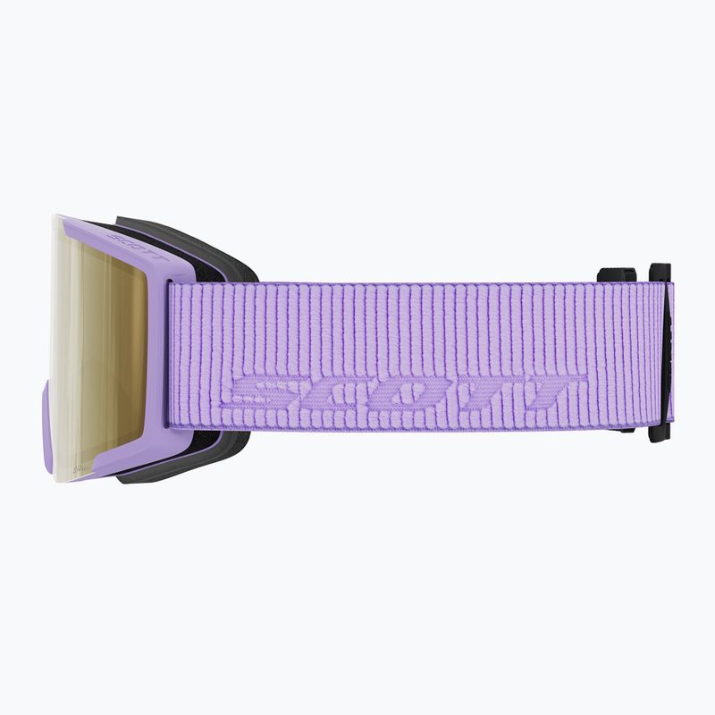 Síszemüveg SCOTT Shield LS sherbet purple/amp ls cinnamon chrome 2