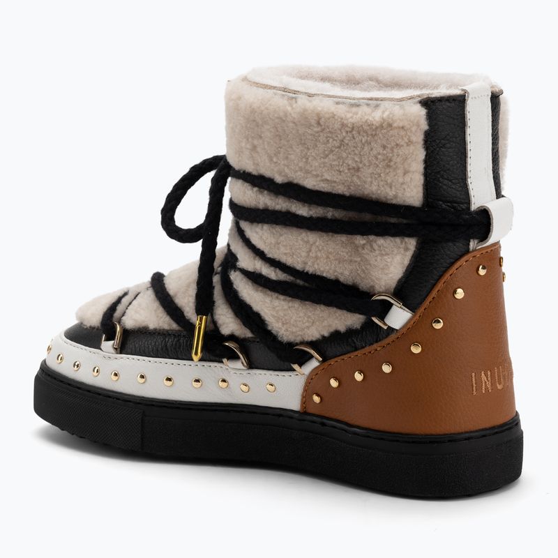 Női INUIKII Curly Rock krémszínű hócsizma 3