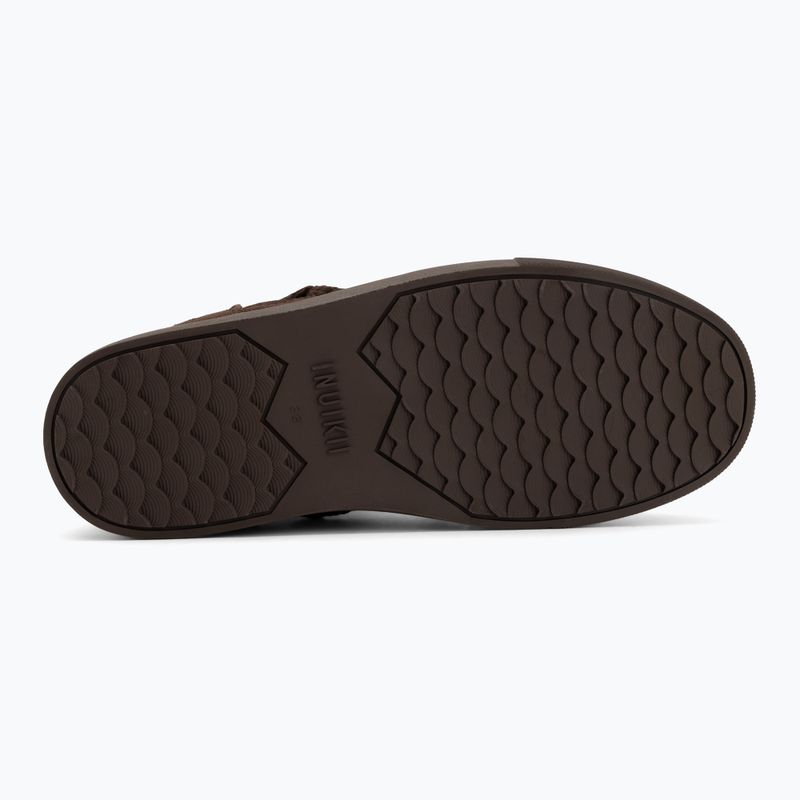 Női hótaposó Inuikii Classic Low dark brown 4